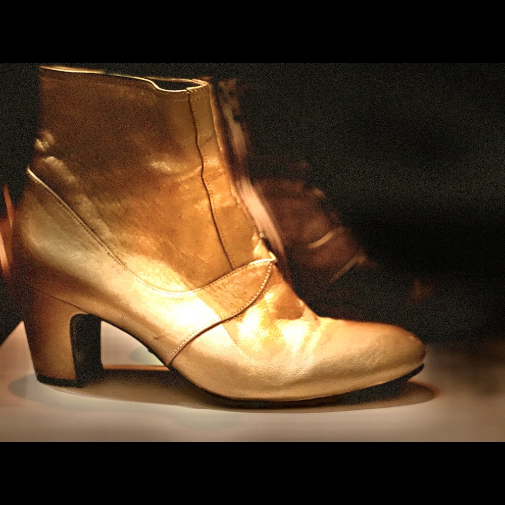 Gorgeous magical  timeless gold boots from Chie Mihara. Excellent condition
